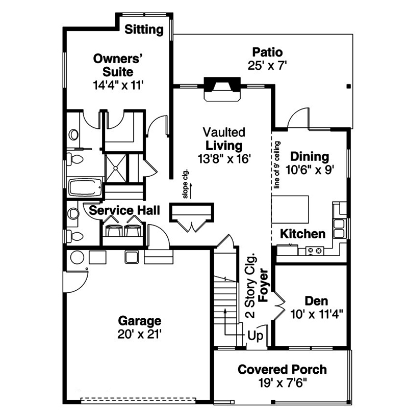 Floor Plan Main Level