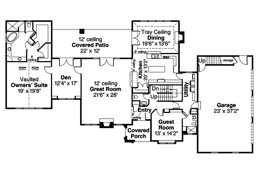 Floor Plan Main Level