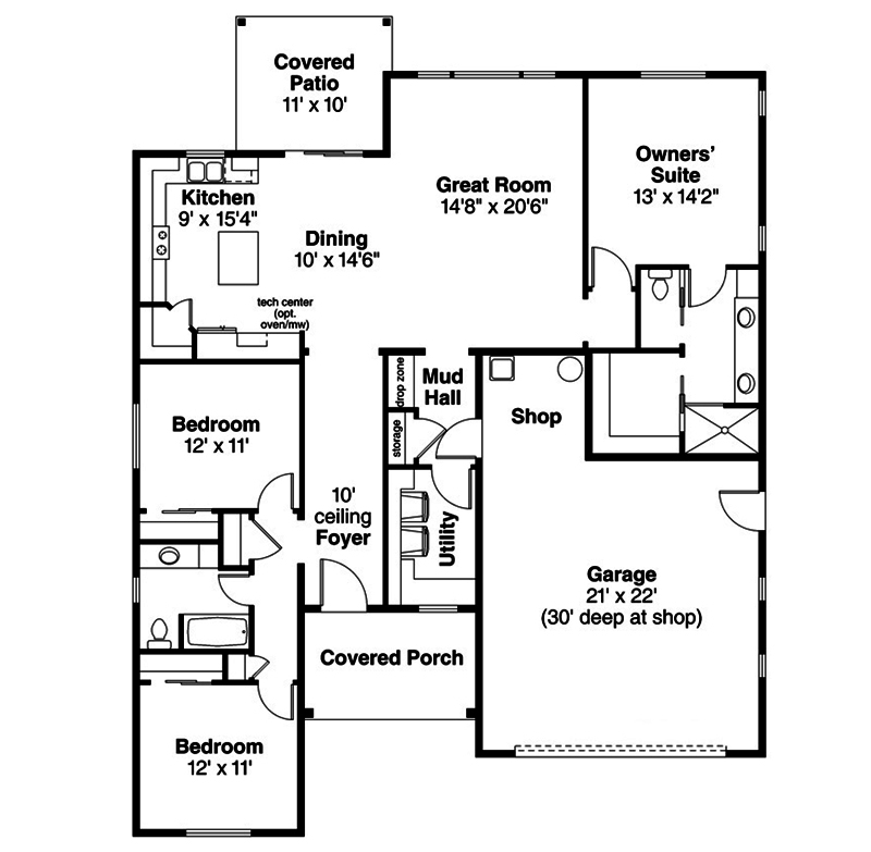 Floor Plan Main Level
