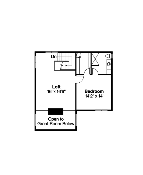 Floor Plan Upper Level