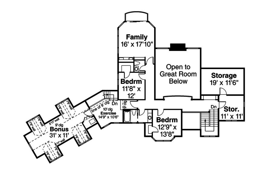Floor Plan Upper Level