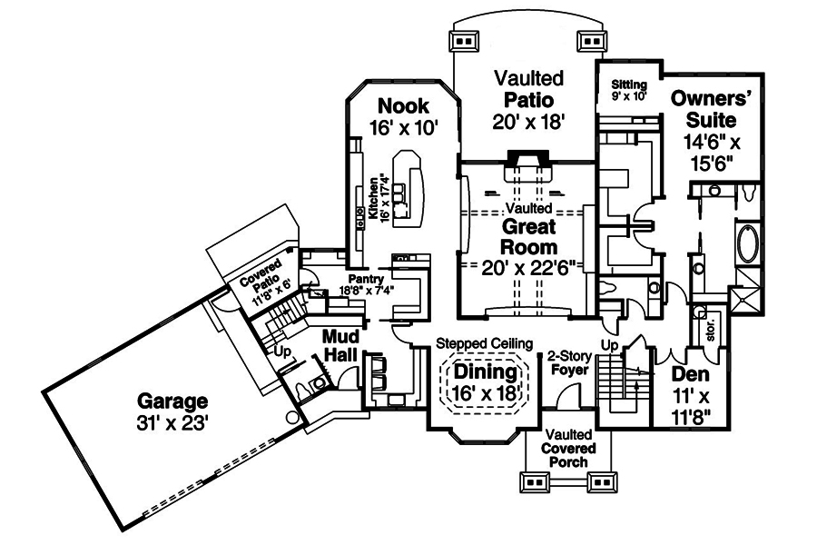 Floor Plan Main Level