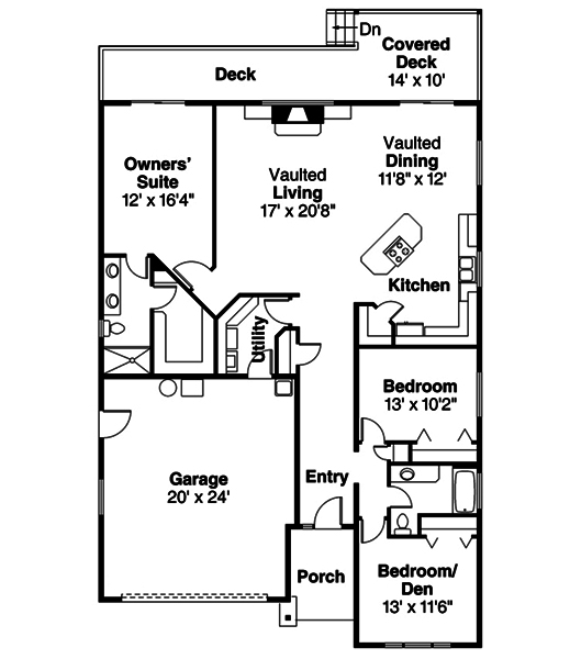 Floor Plan Main Level