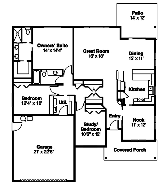 Floor Plan Main Level