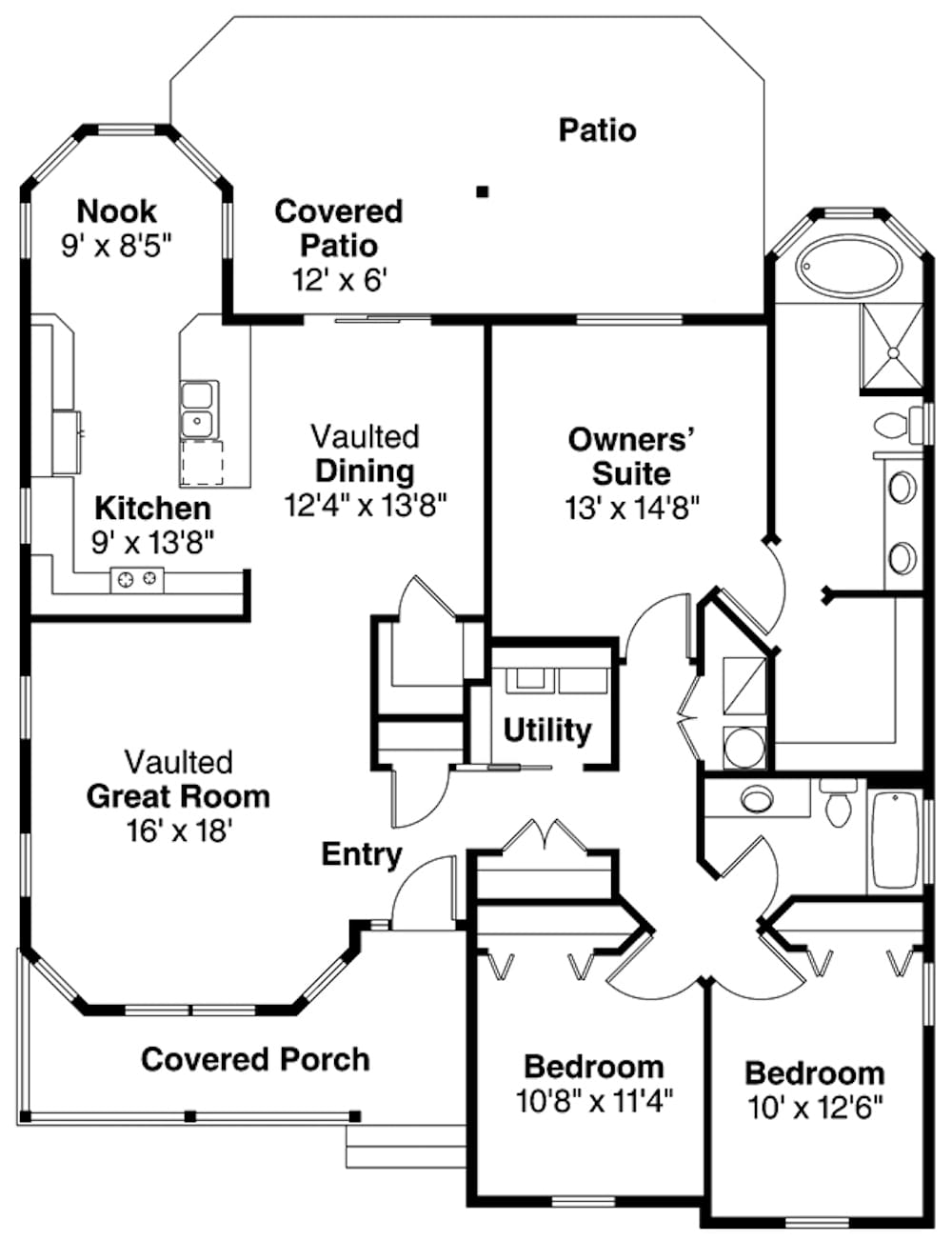 Floor Plan Main Level