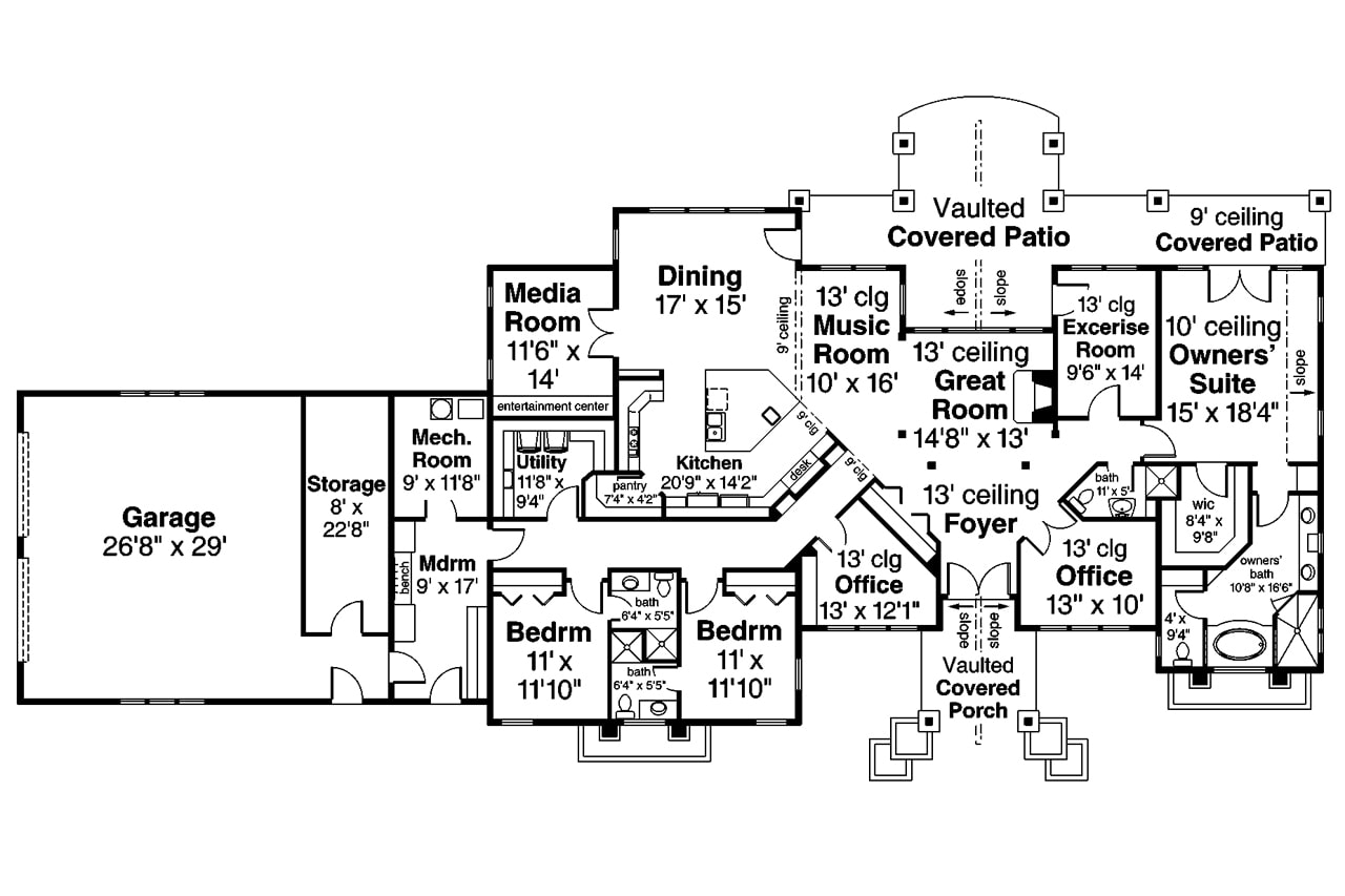 Floor Plan Main Level