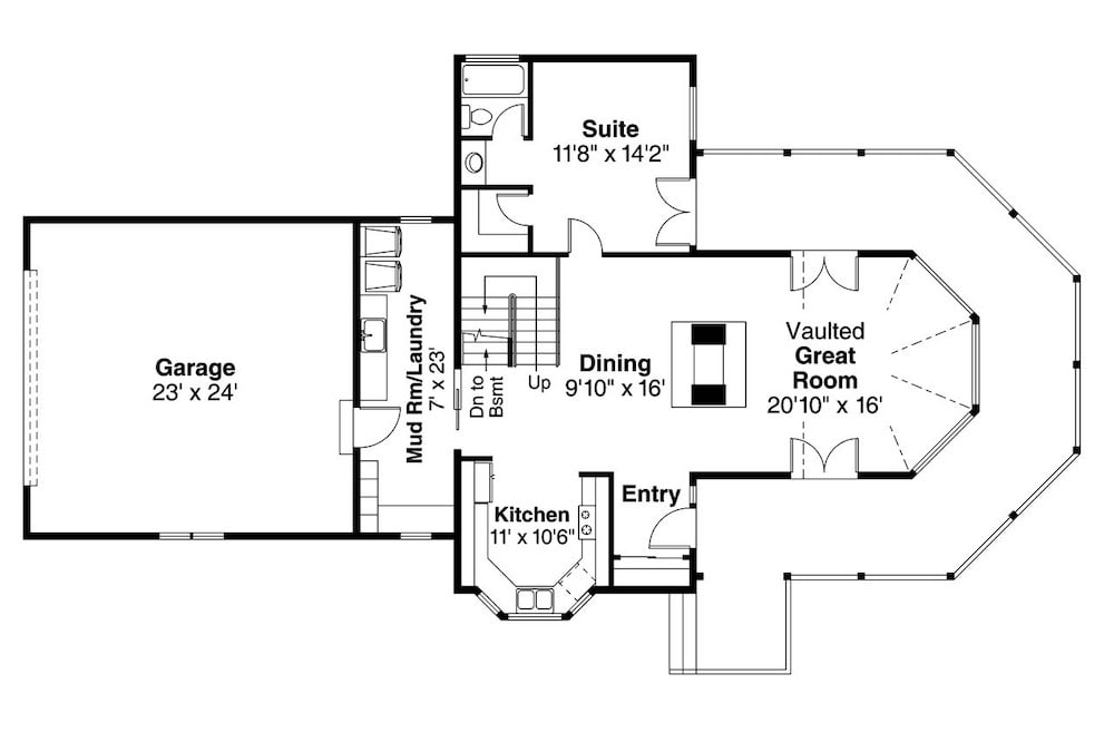 Floor Plan Main Level