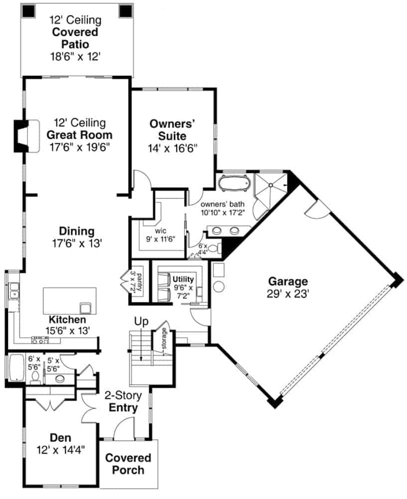 Floor Plan Main Level