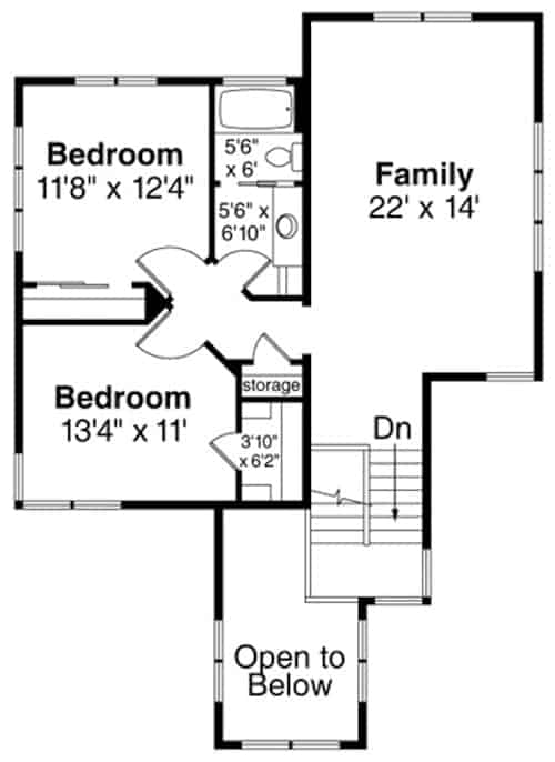 Floor Plan Upper Level