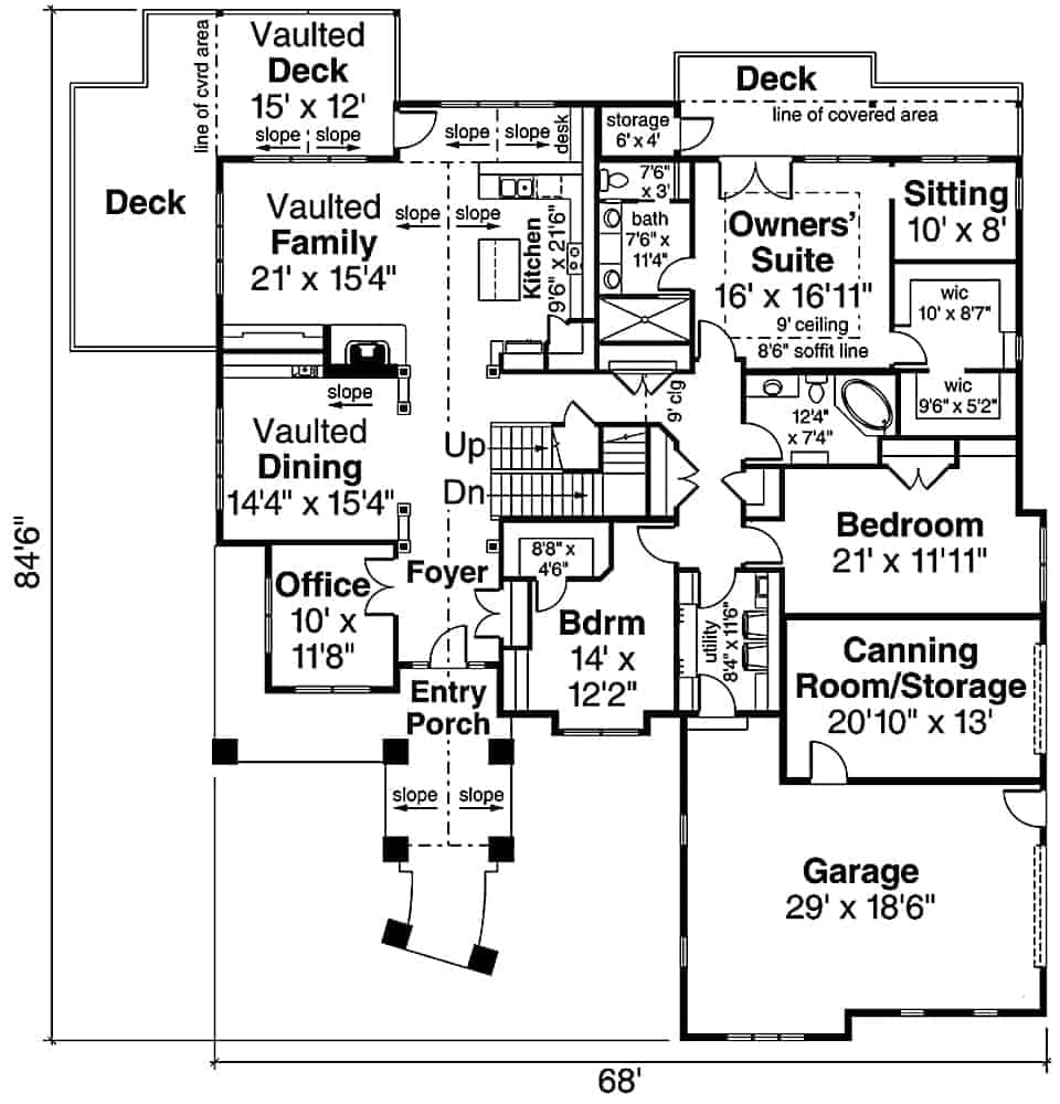 Floor Plan Main Level