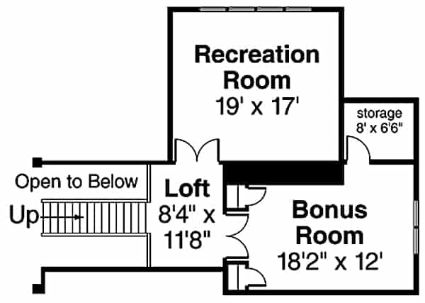 Floor Plan Upper Level