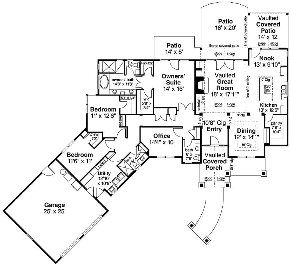 Floor Plan Main Level