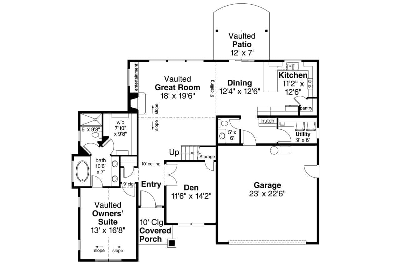 Floor Plan Main Level