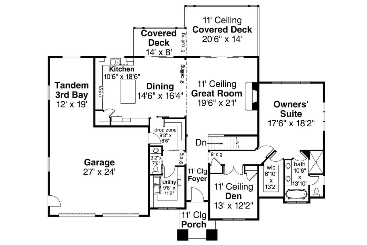 Floor Plan Main Level