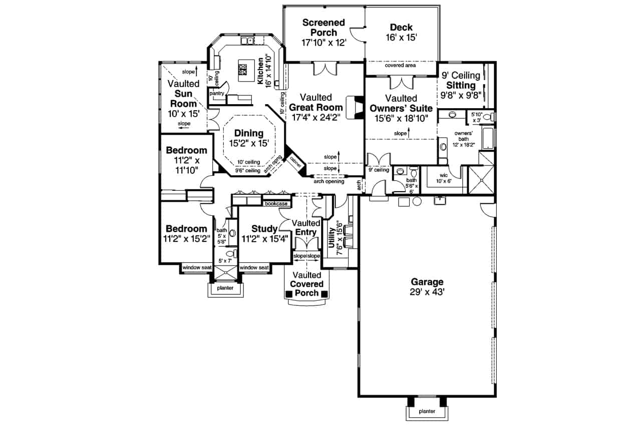 Floor Plan Main Level
