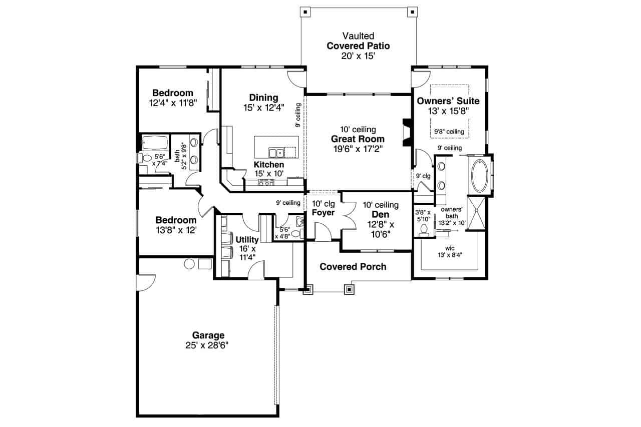Floor Plan Main Level