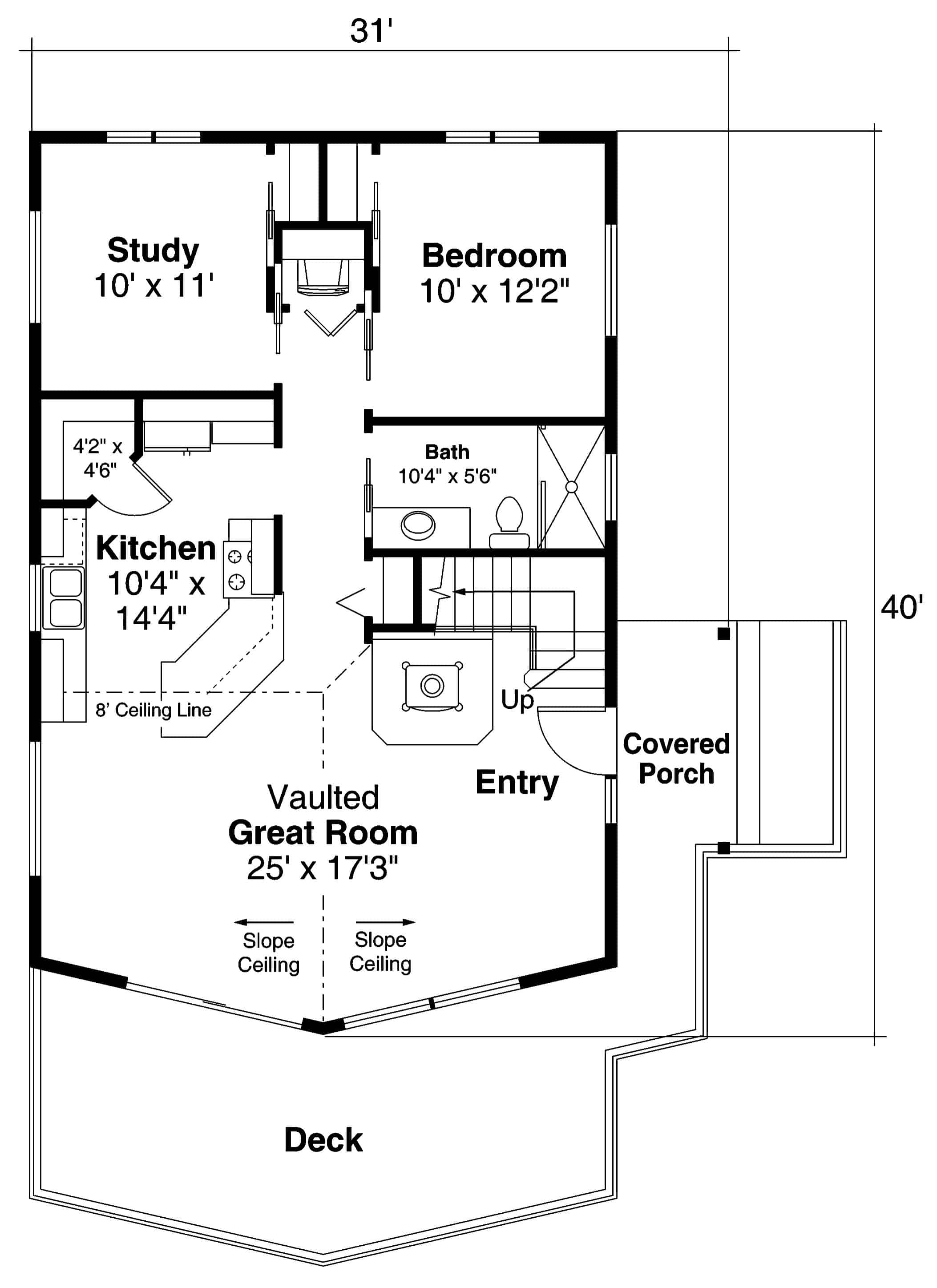 Floor Plan Main Level