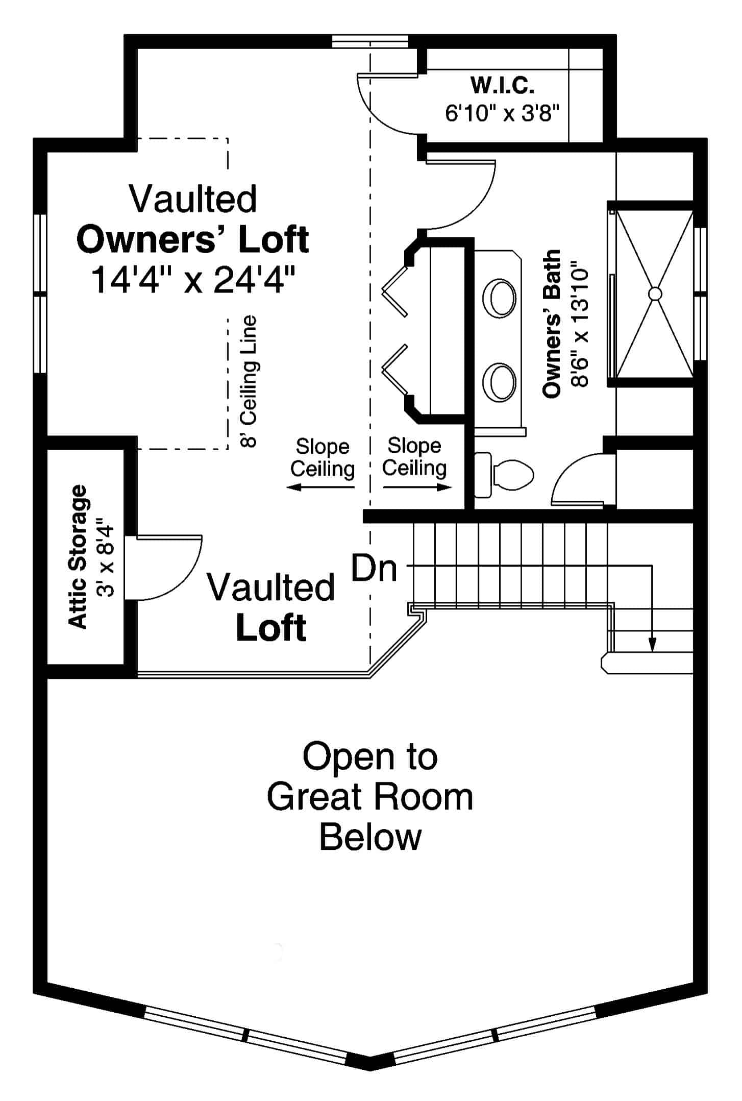 Floor Plan Upper Level