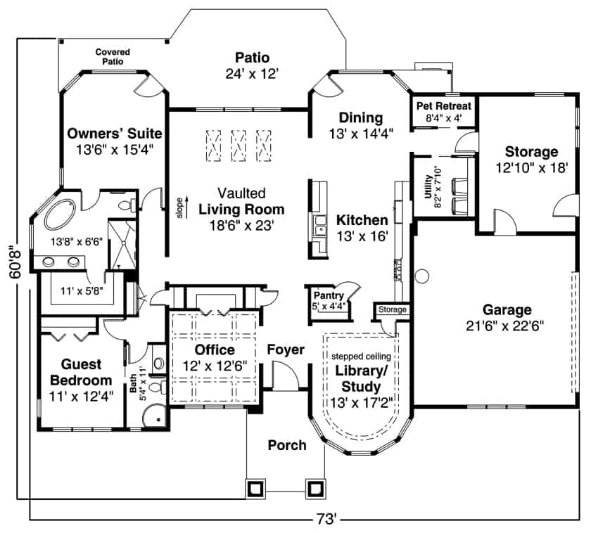 Floor Plan Main Level