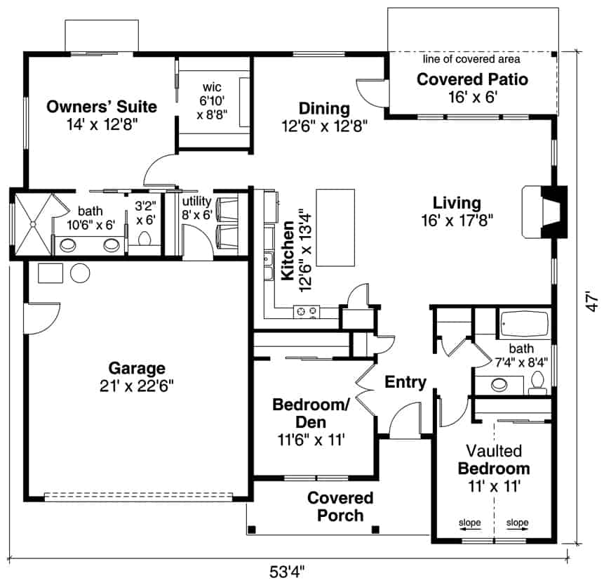 Floor Plan Main Level