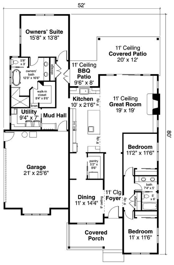 Floor Plan Main Level