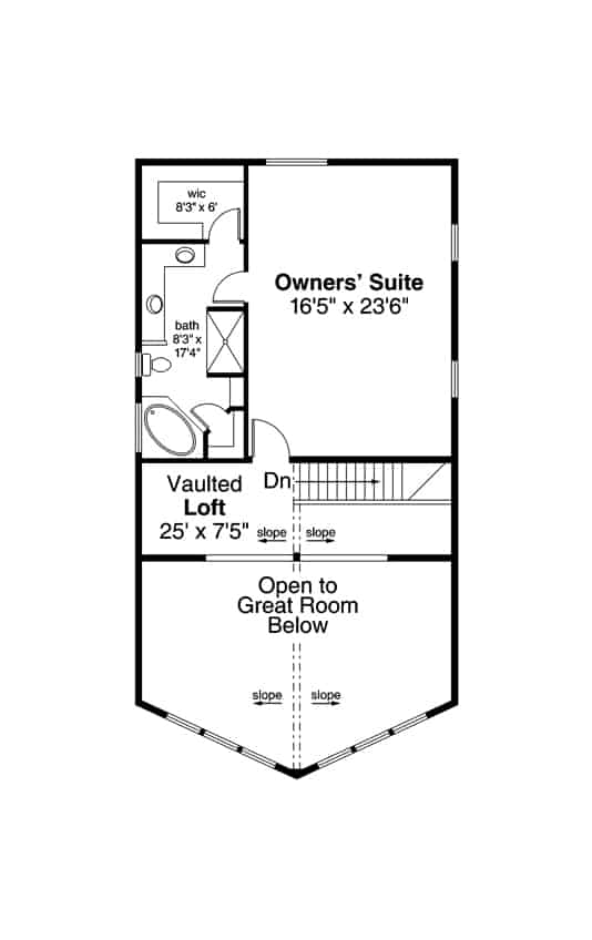 Floor Plan Upper Level