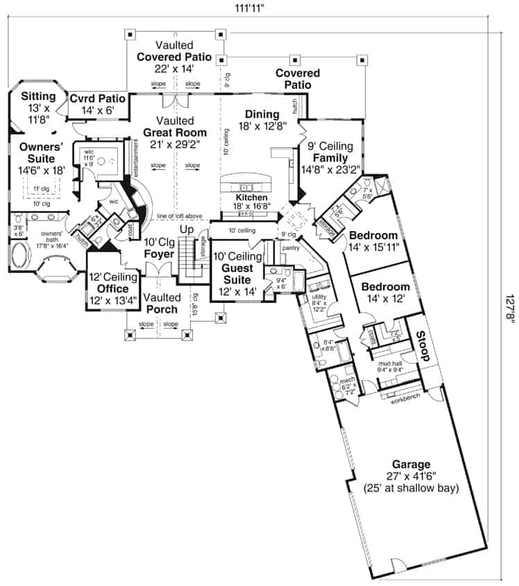 Floor Plan Main Level