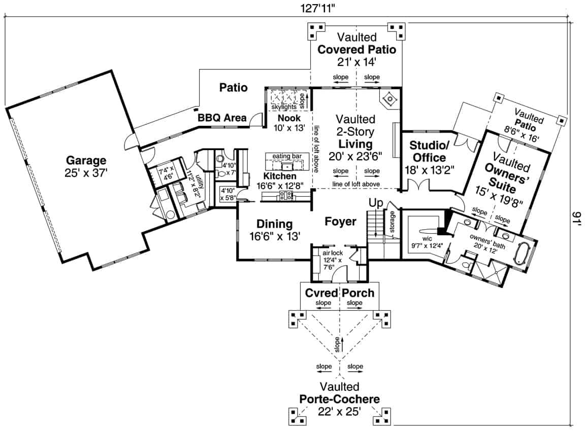 Floor Plan Main Level