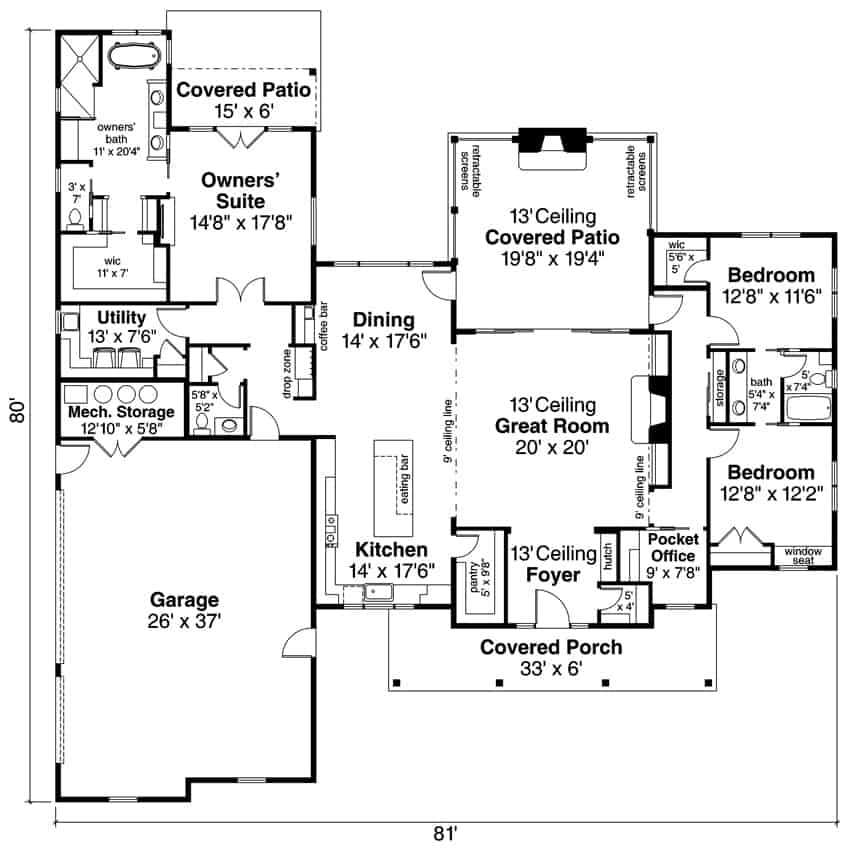 Floor Plan Main Level