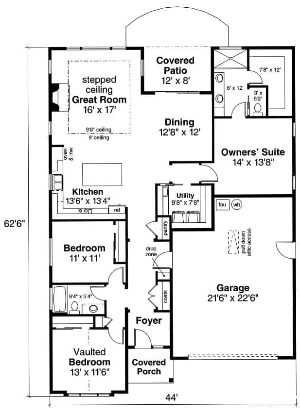 Floor Plan Main Level
