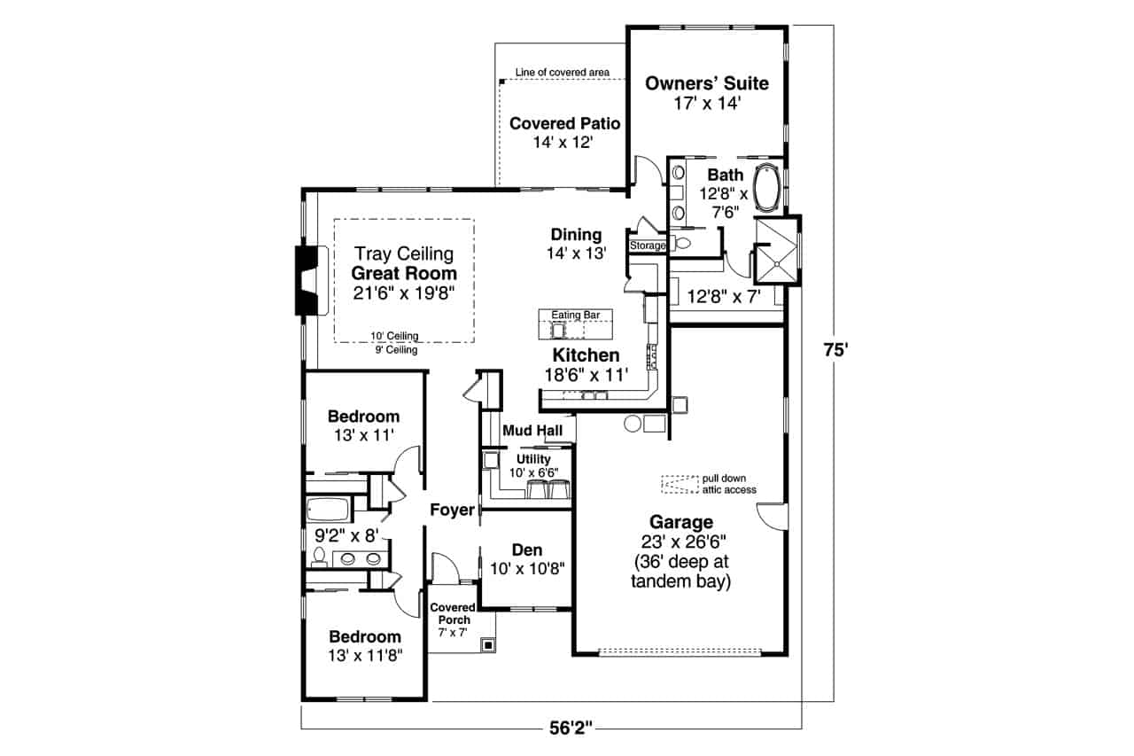 Floor Plan Main Level