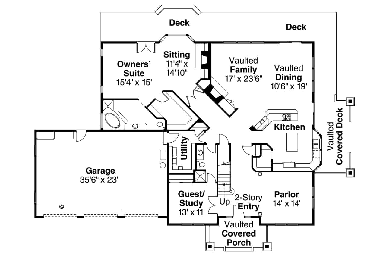 Floor Plan Main Level