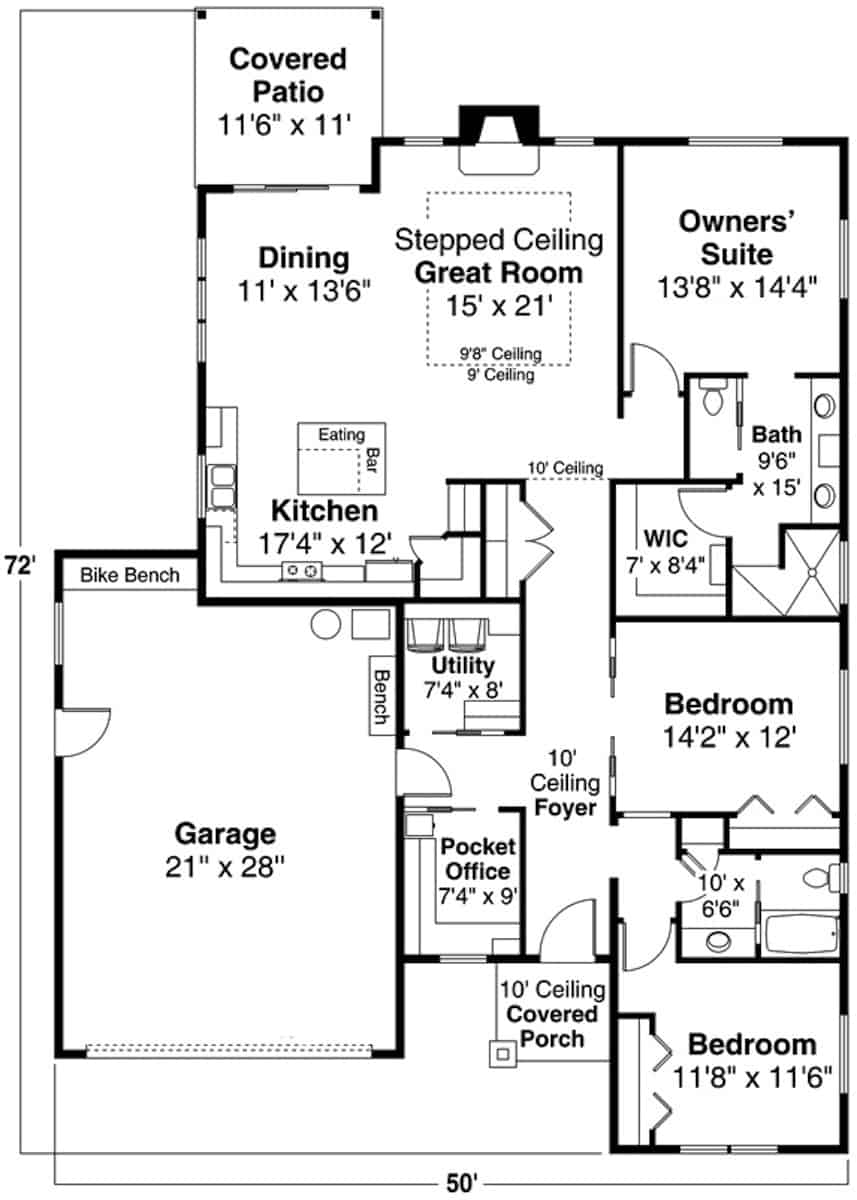 Floor Plan Main Level