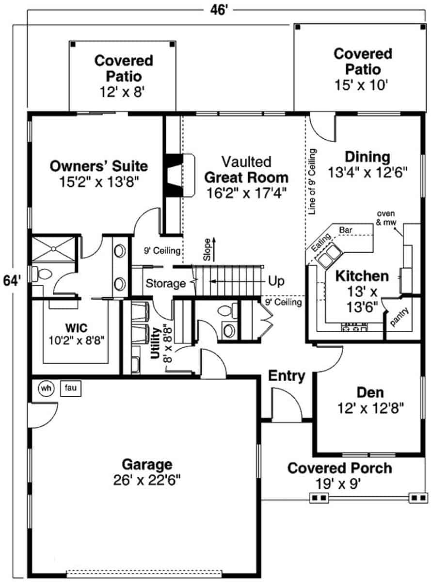 Floor Plan Main Level