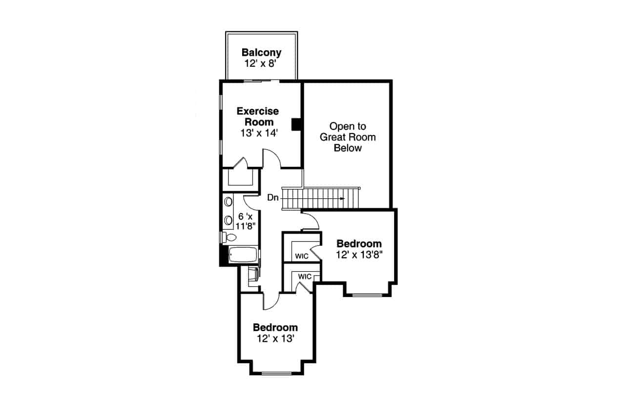 Floor Plan Upper Level
