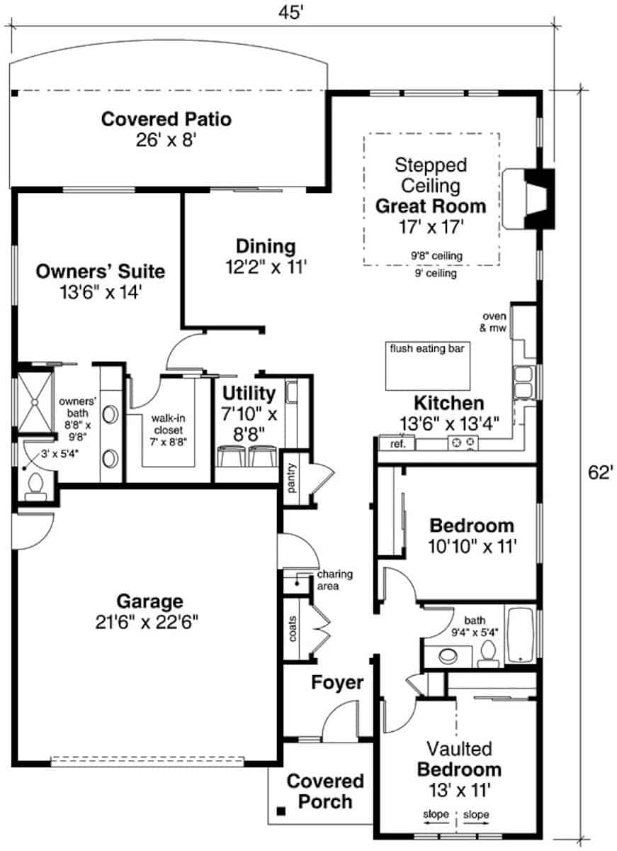 Floor Plan Main Level