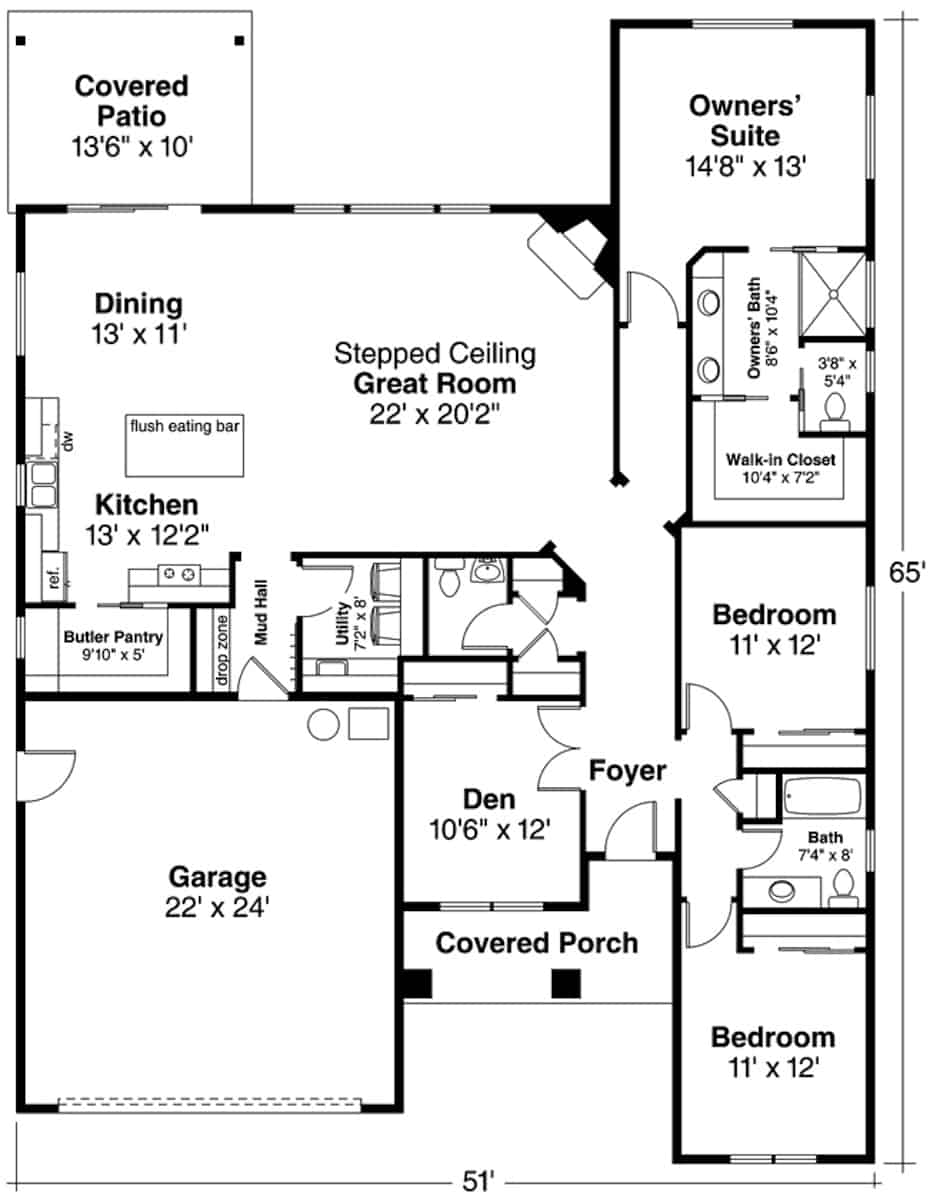 Floor Plan Main Level