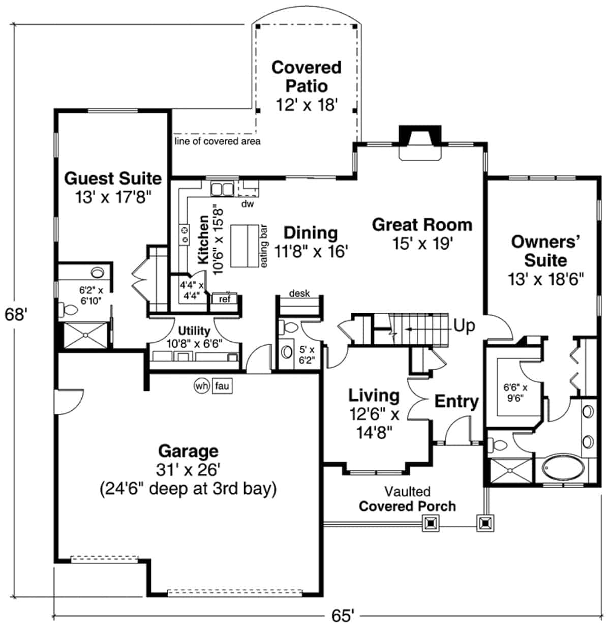 Floor Plan Main Level
