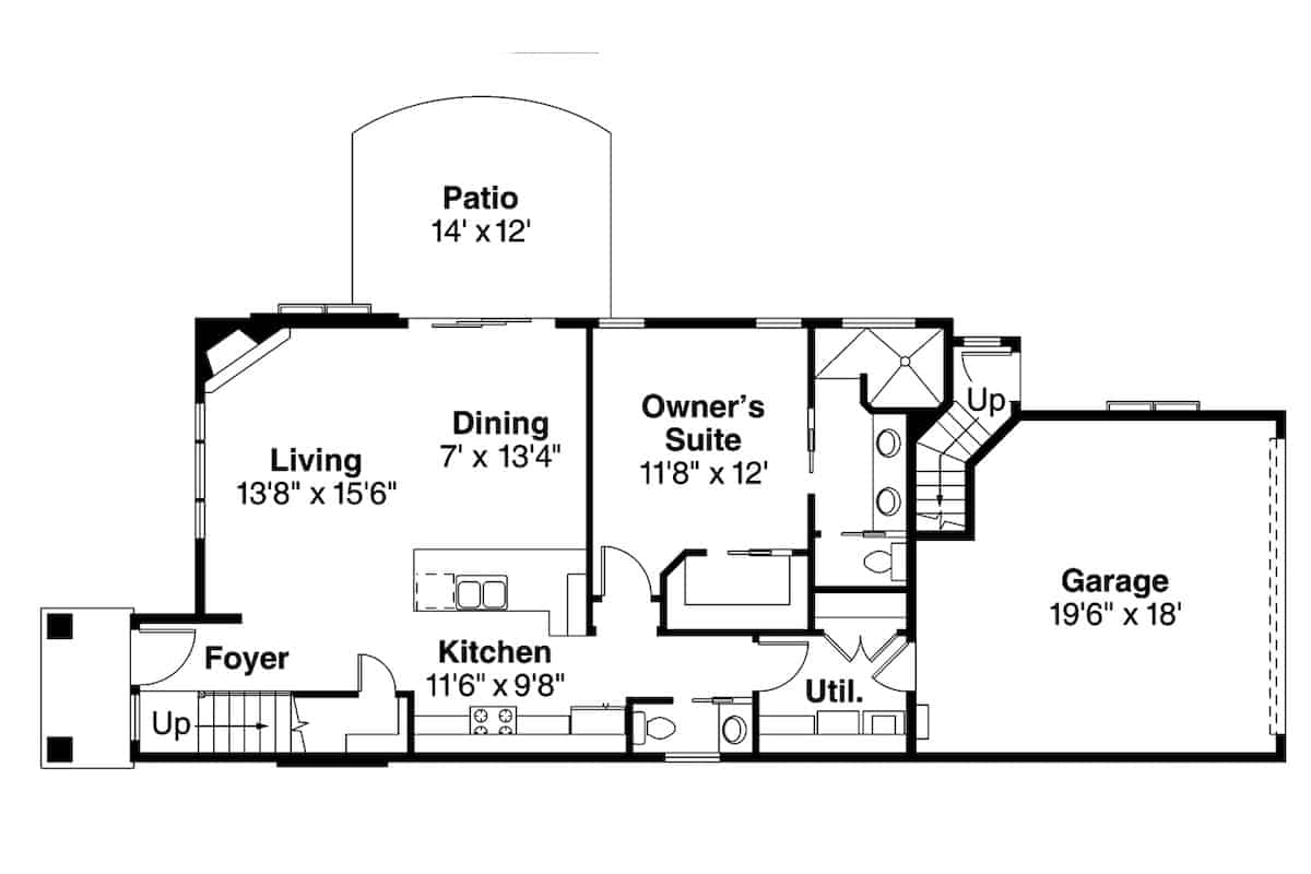 Floor Plan Main Level