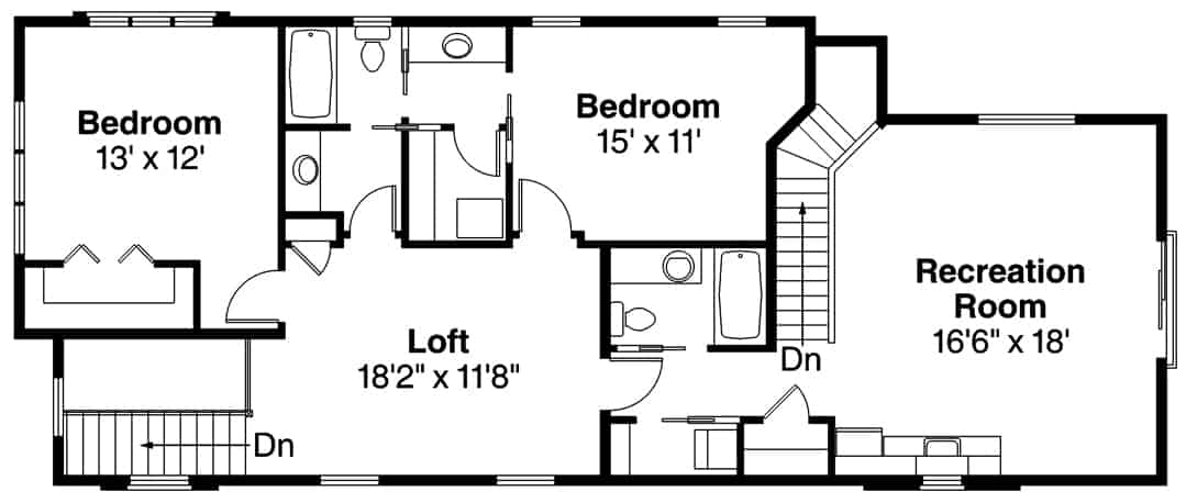 Floor Plan Upper Level