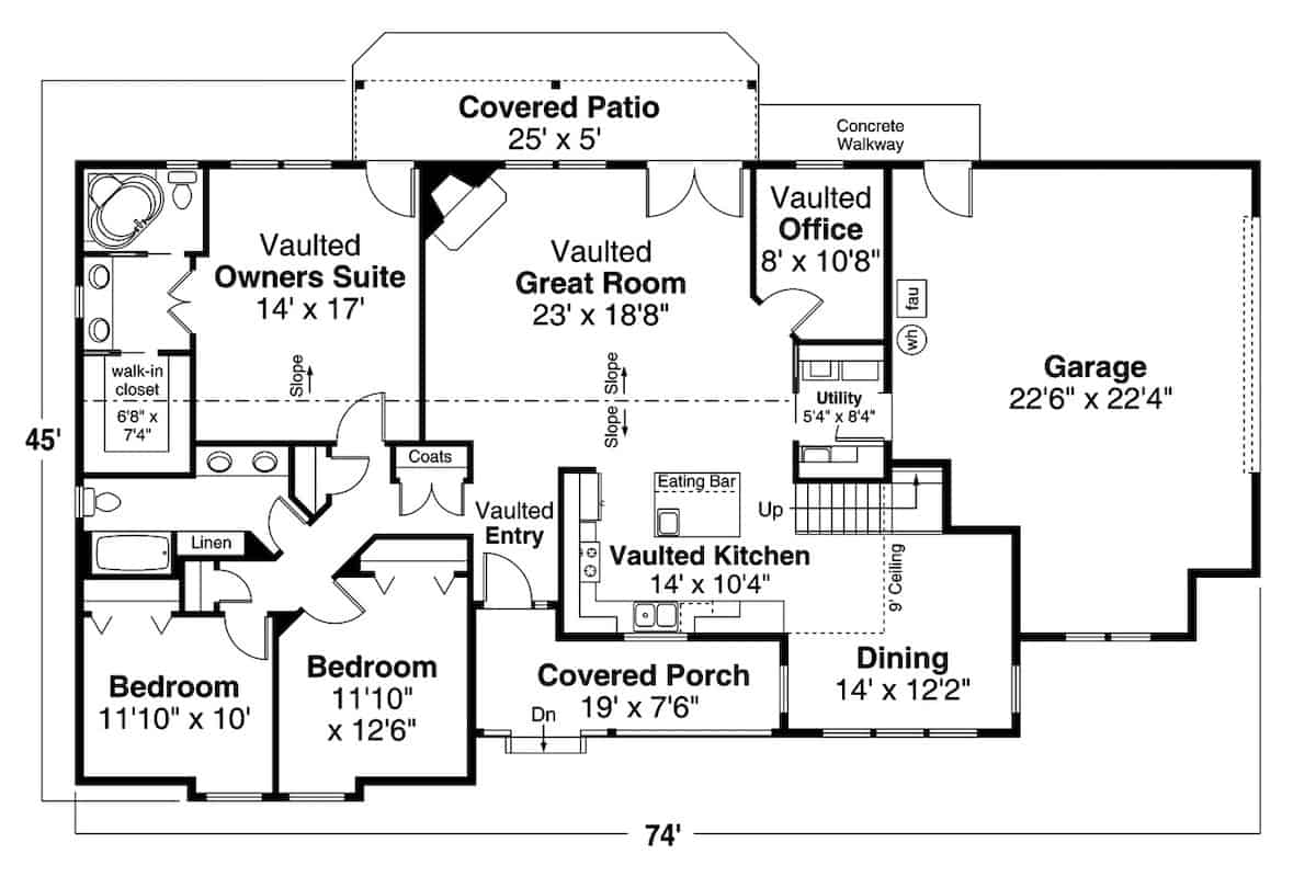 Floor Plan Main Level
