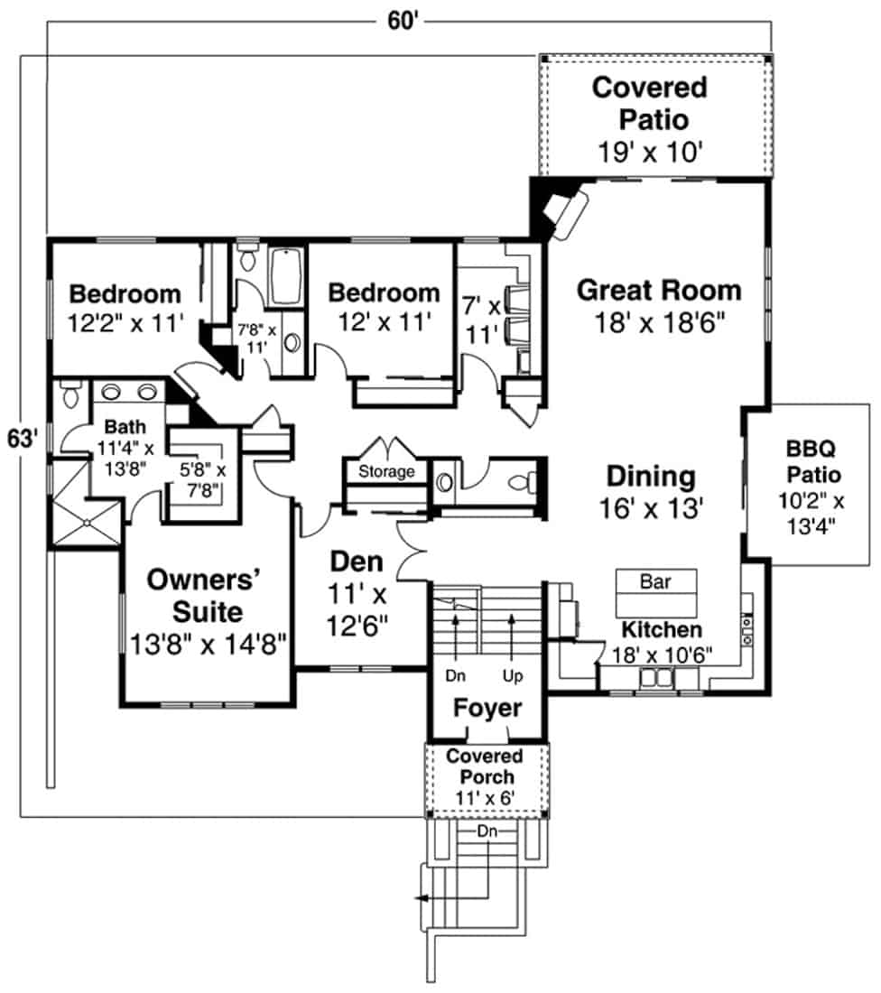 Floor Plan Main Level