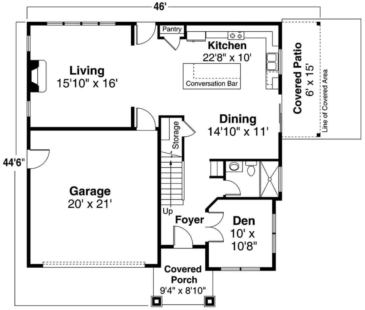 Floor Plan Main Level