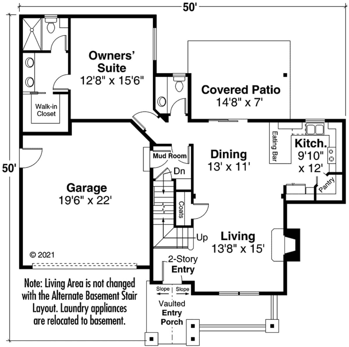 Basement Option Stair Location