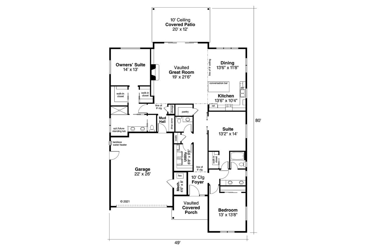 Floor Plan First Story