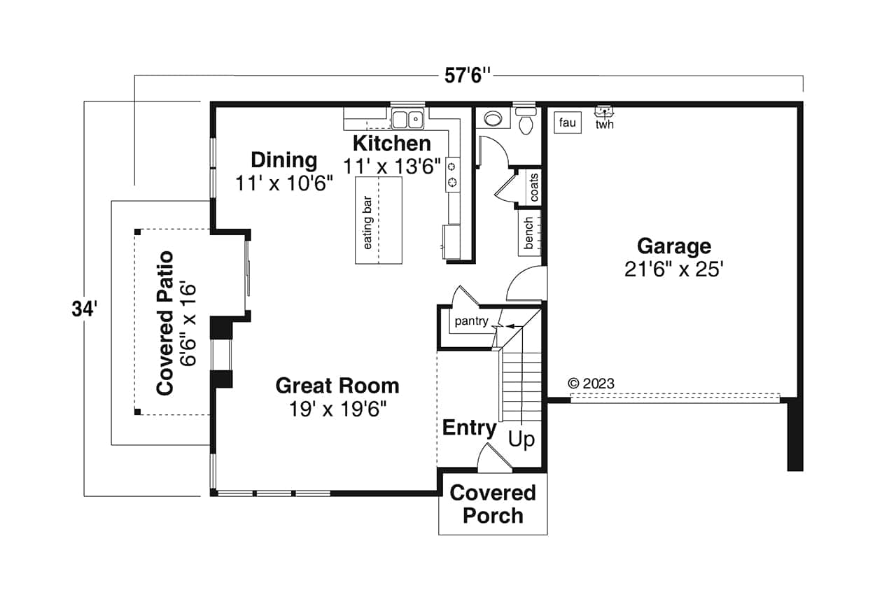 Floor Plan First Story