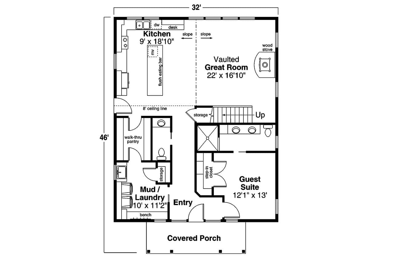 Floor Plan First Story