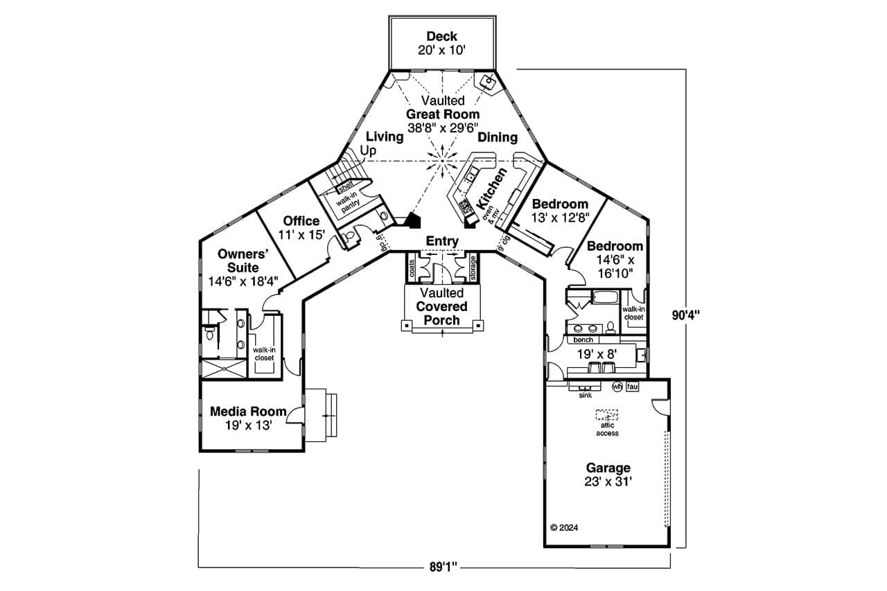 Floor Plan First Story