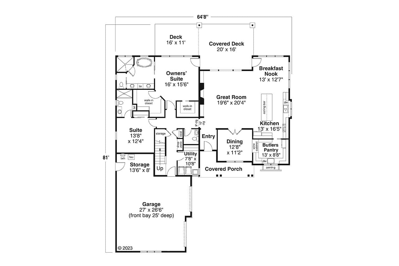 Floor Plan First Story
