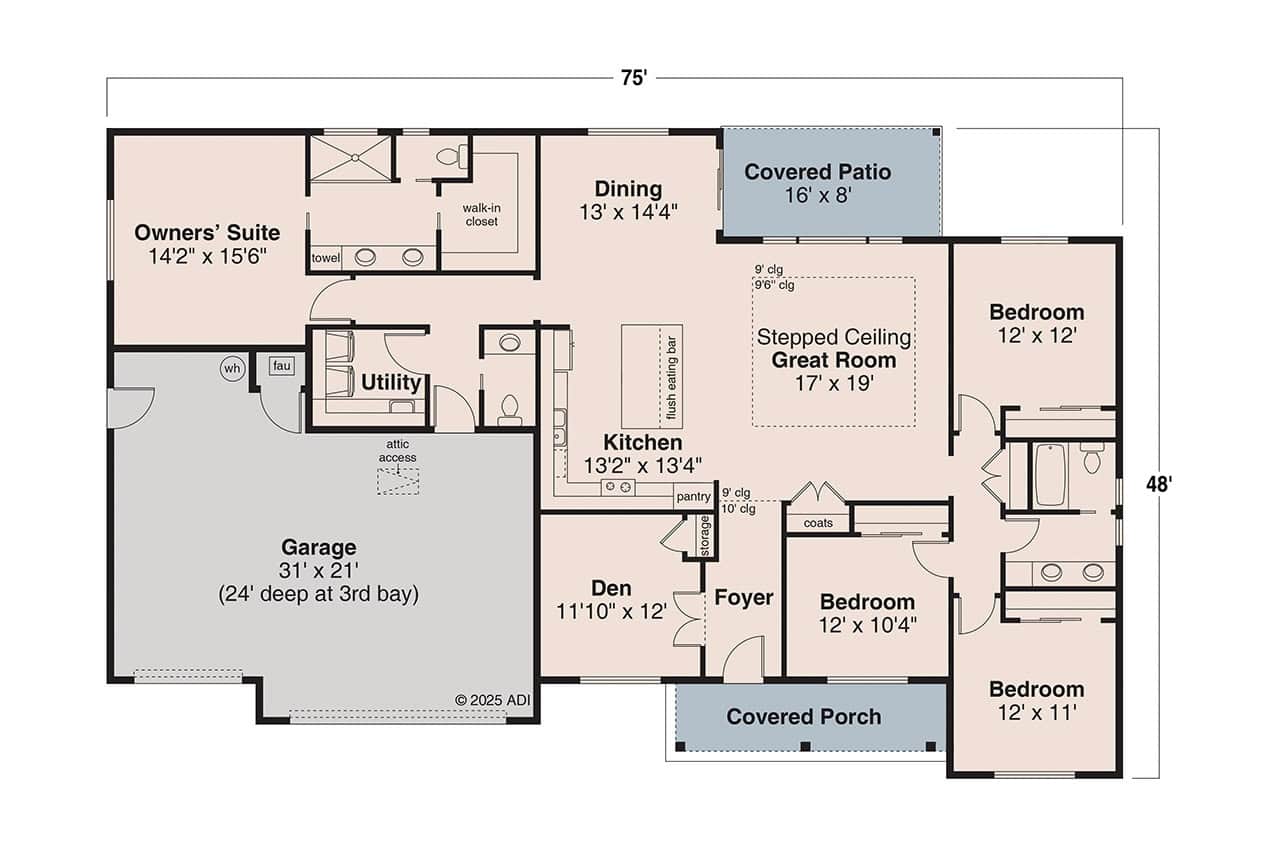 Floor Plan First Story